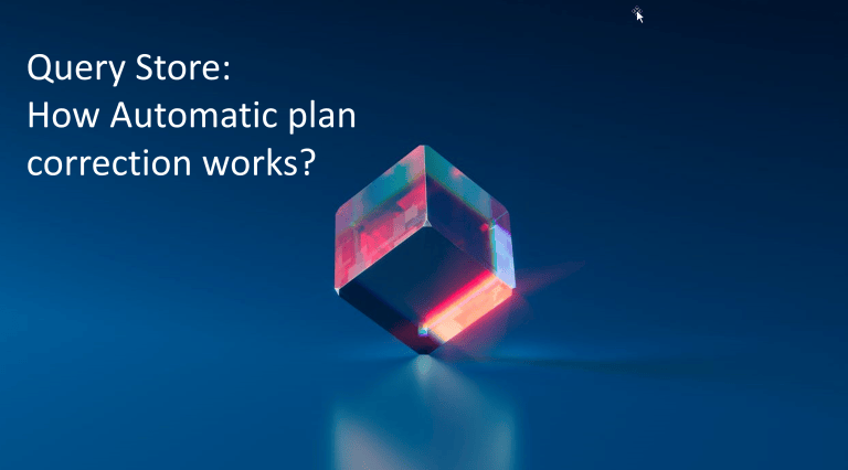 Query Store Fundamentals: How Automatic plan correction works ...