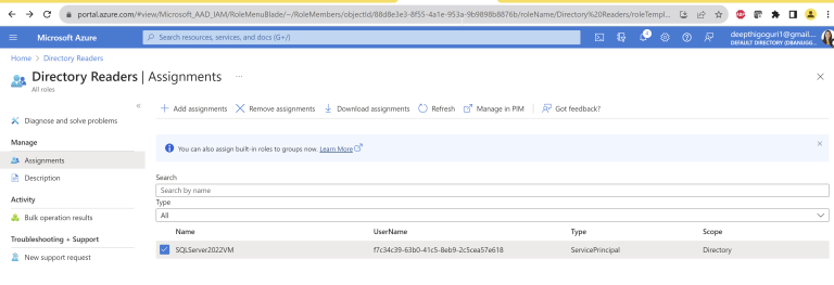 SQL Server 2022: Enable Azure AD Authentication for SQL Server on VM ...