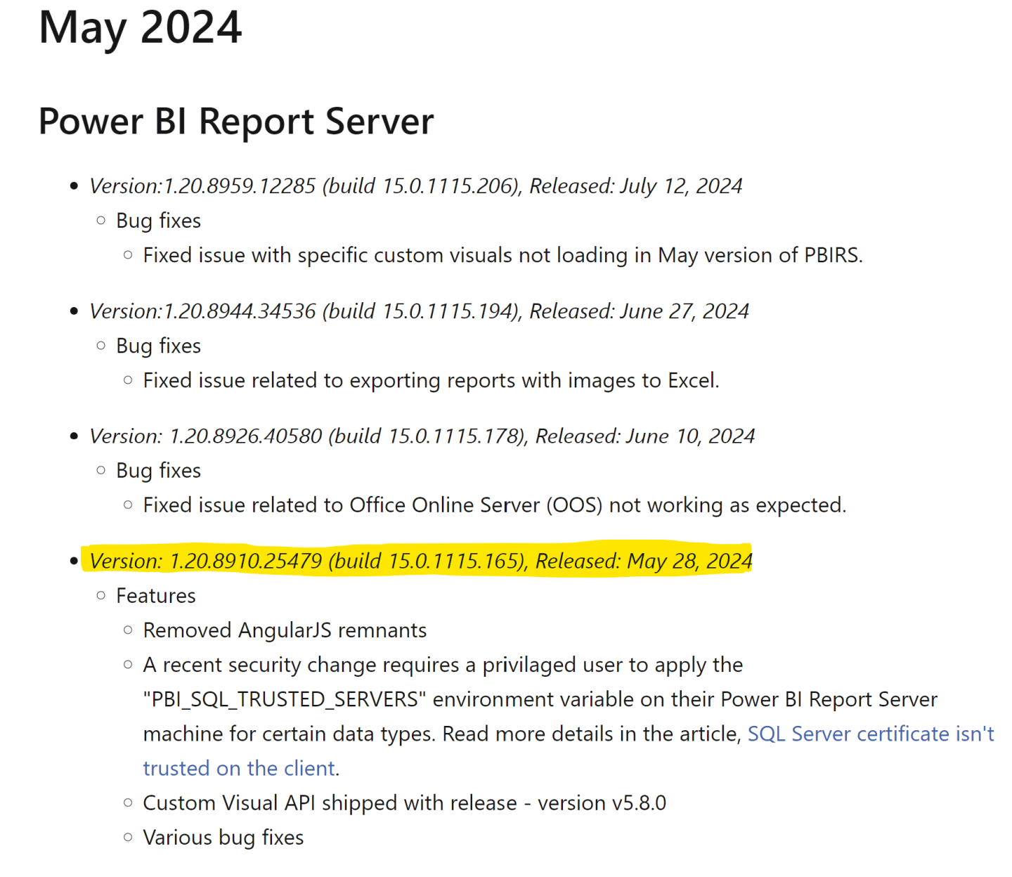 May 2024 Power BI Report Server update – Fix “We couldn’t connect to ...