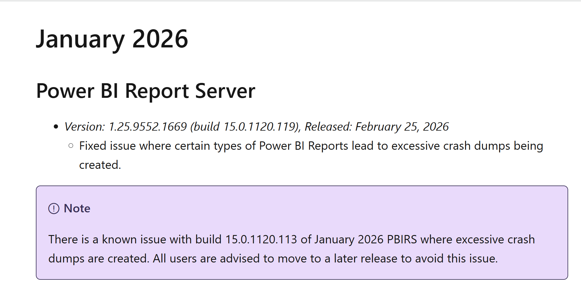 Microsoft Power BI Report Server January 2026 Update- Issue and the Fix ...